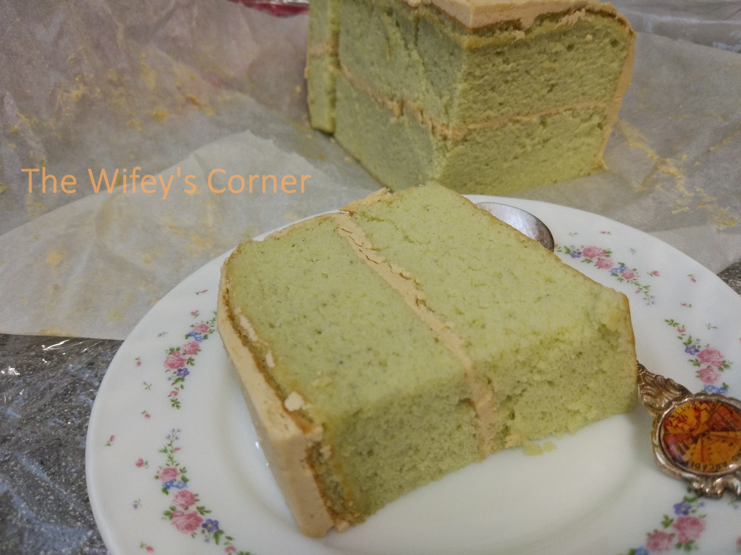 Pandan Cake With Gula Melaka Swiss Meringue Butter Cream The Wifey S